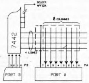Keyboard circuit diagram
