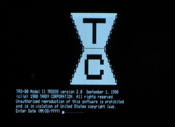 TRS-80 Model II TRSDOS version 2.0